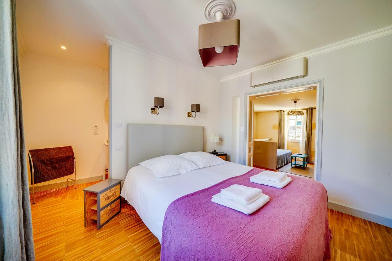 Apartamento Logis Loiseau Avec Terrasse Saint-Émilion Exterior foto